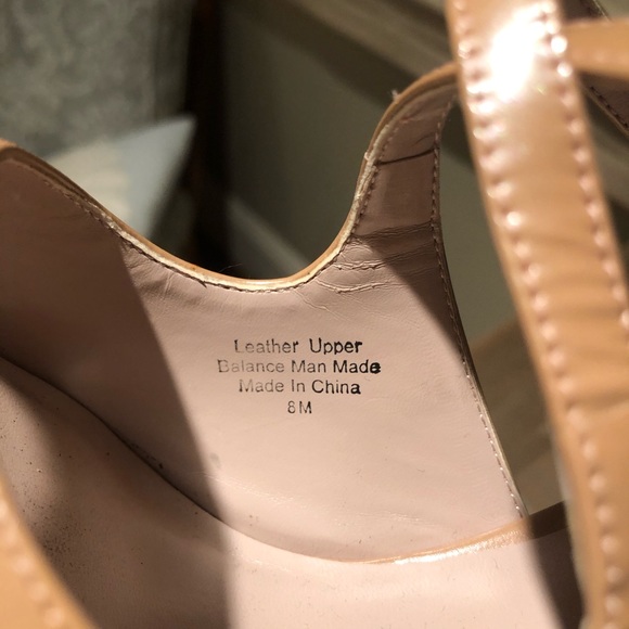 Nude Cutout Strappy Heels - Picture 5 of 5